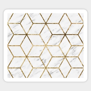 Gatsby golden marble Sticker